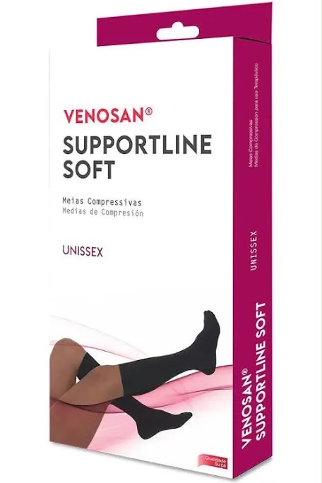 Meia Venosan Supportline Soft, marca Venosan